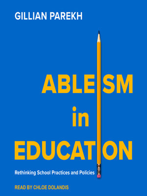 cover image of Ableism in Education
